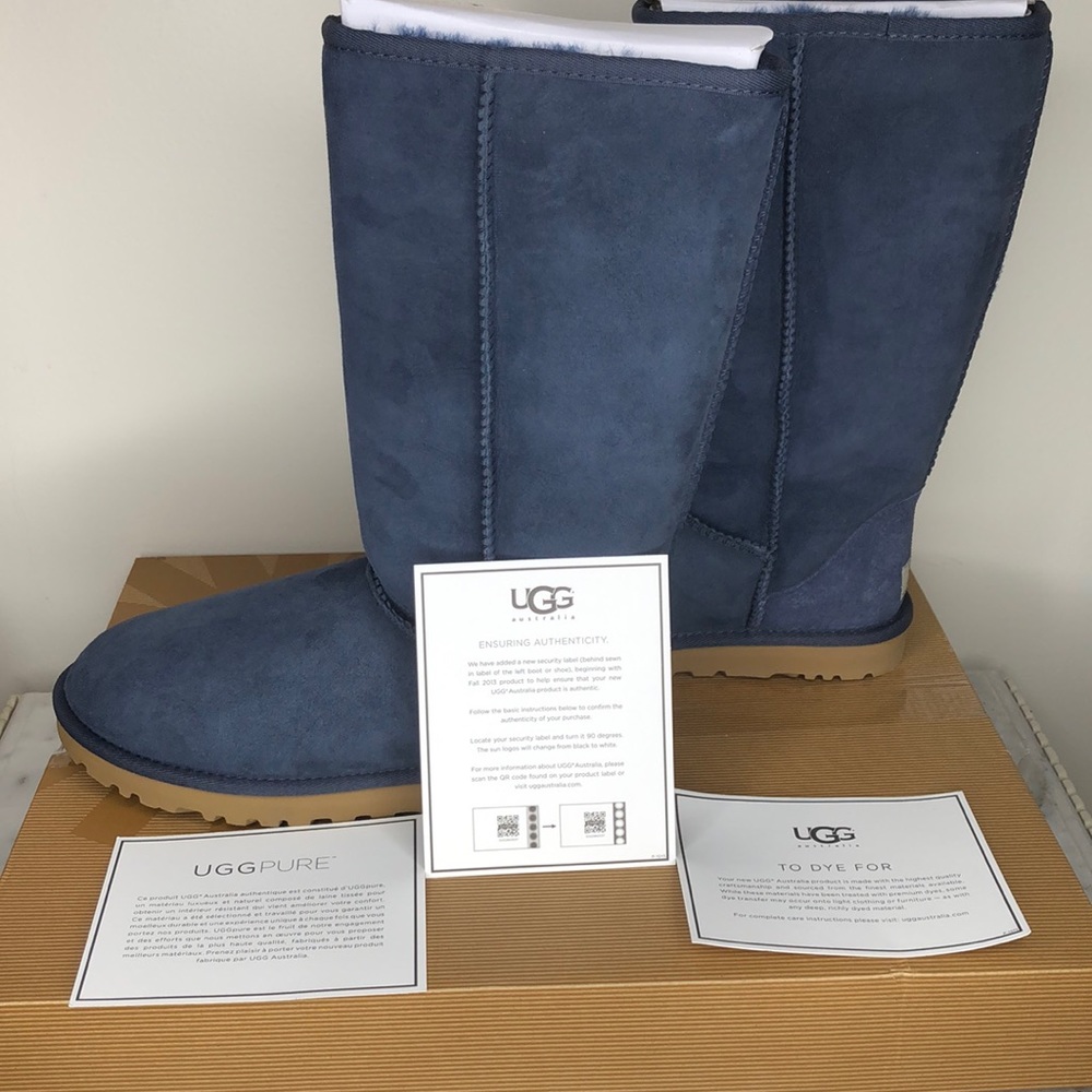 Navy Blue Ugg Boots AUTHENTIC